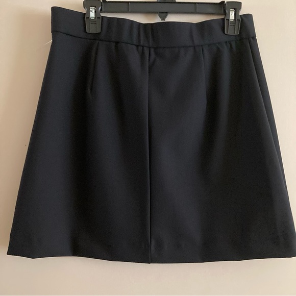 Rachel Zoe Sailor Button Front A Line Skirt |Color Black | Size 8 | New No Tags - Picture 5 of 7